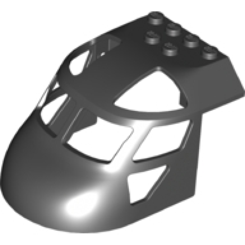 Vliegtuigromp / Cockpit 6x10x4 Black